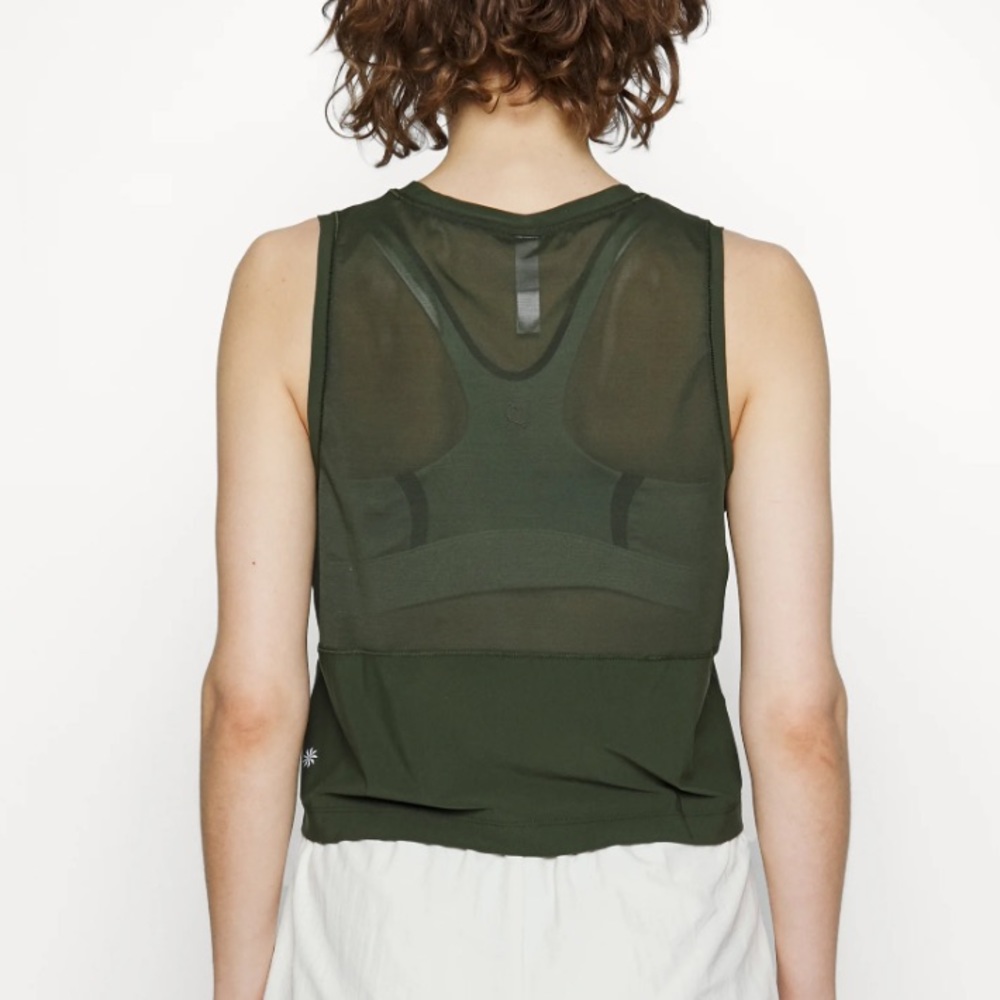 Forest green Athleta Ultimate Muscle Tank